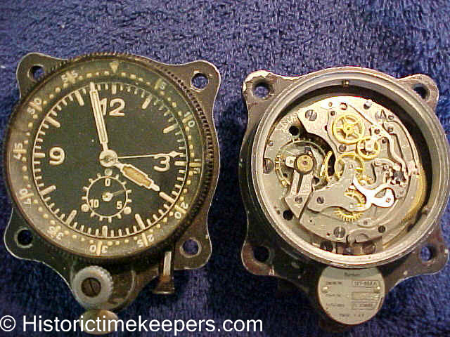 WWII German ME 109 Aircraft Clock for Sale